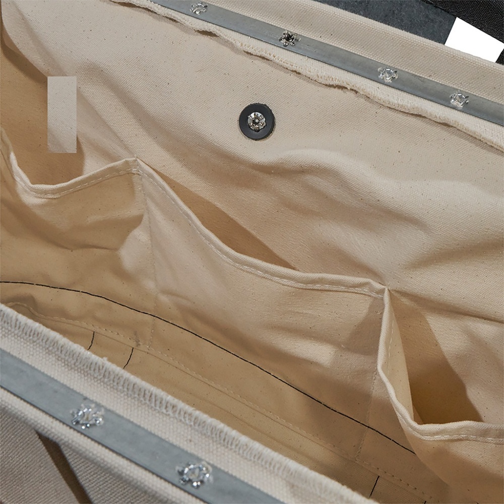 Klein Tool Bag, Canvas w/Leather Bottom - Picture 4 of 5